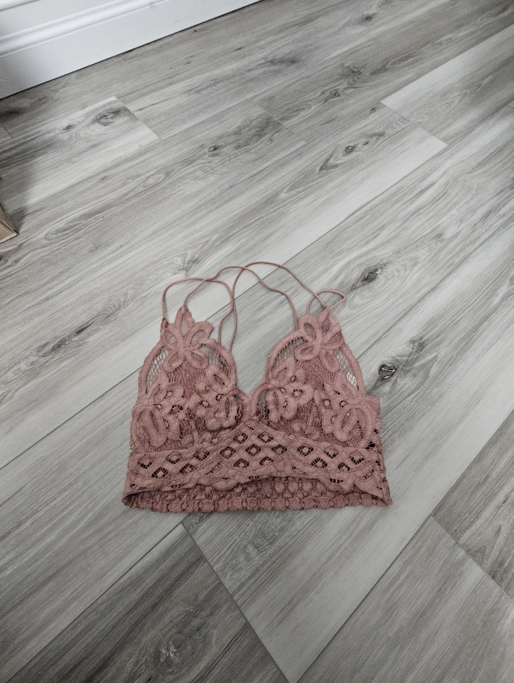 Free People Adella Lace Bralette Sz S